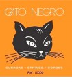 Strings Set Gato Negro