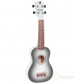 Ukelele Soprano Octopus White Burst