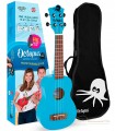 Ukelele Octopus Soprano Azul Celeste