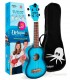 Ukelele Octopus Soprano Azul Claro Burst
