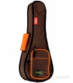 Funda Ukelele Tenor o Guitalele acolchada 12mm C113.012 (Marrón)