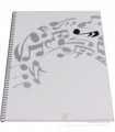 Music Notebook A4 with Grid