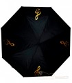 Golden Black Umbrella