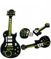 Pen 8GB Electric Guitar Black and Yellow